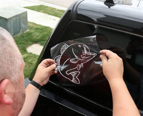 vinyl car window decal sticker  cricut explore