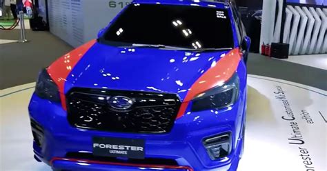 This Shiny New Subaru Forester Comes With An Absolutely Filthy Name