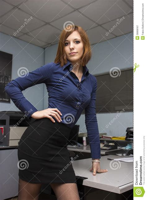 Secretary Stock Image Image Of Caucasian Adorable Elegant 38868167