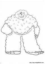 Smallfoot Disegni Compagnie Yeti Gwangi Coloriez Coloriages sketch template