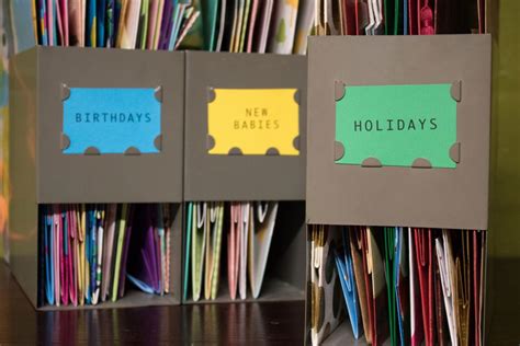 14 ways to organize your wrapping paper and t bags hgtv