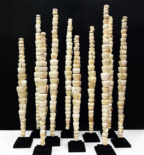 Ao2 Stacked Seashell Sculptures Dao