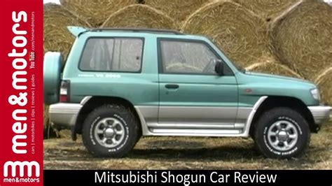 mitsubishi shogun car review youtube