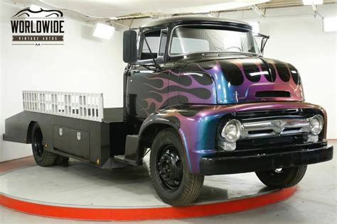 1956 Ford Coe Hauler Nut And Bolt Restoration V8 Leather Absolutely