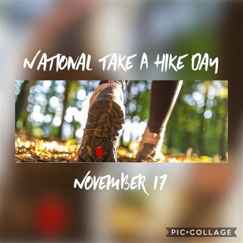 national take a hike day take a hike hiking take that