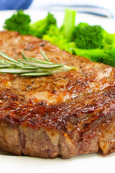 pan seared rib eye steak recipe tipbuzz