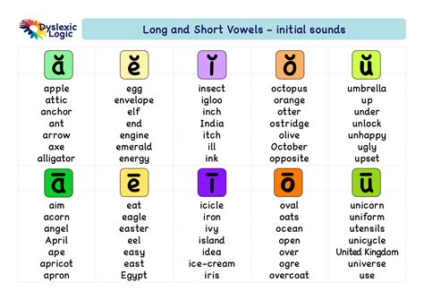 medial vowel sounds dyslexic logic