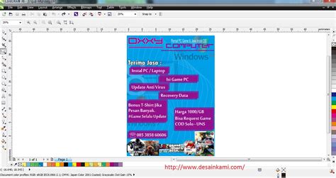 profesor coreldraw photoshop adobe illustrator  membuat gambar