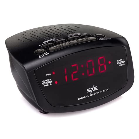 sxe sxe amfm dual alarm clock radio walmartcom