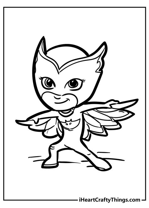 pj masks coloring pages updated