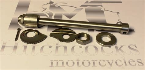 rear wheel spindle kit stainless  pieces