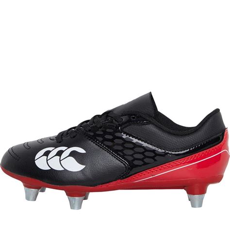 buy canterbury junior phoenix raze sg soft ground rugby boots black