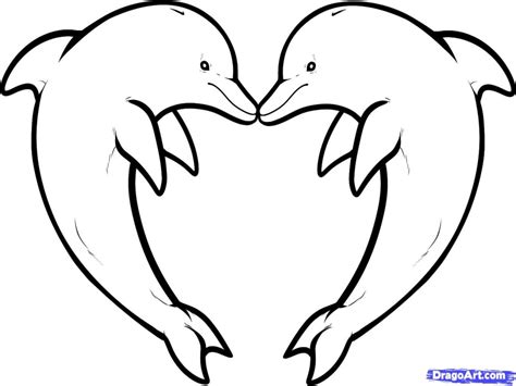 dolphins coloring pages learny kids