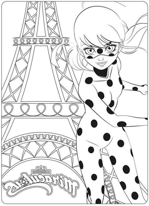 coloring pages coloring pages stunning ladybug miraculous image ideas