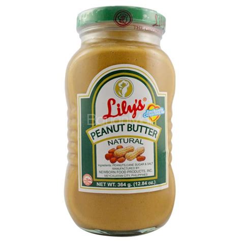 lily s peanut butter natural 364g