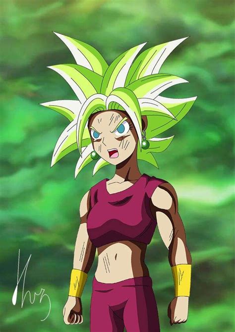 Resultado De Imagen Para Kefla Ssj Green Dibujos Animados Akira Dibujos