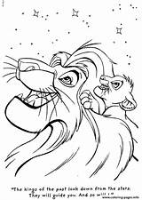 Coloring Lion King Pages Simba Mufasa Disney Para Book Colorear Christmas Colouring Dibujos Kids Printable Adult 6aab Sheets Leon Drawing sketch template