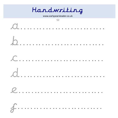 cursive handwriting letters teaching resources