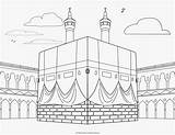 Coloring Pages Islamic Mosque Islam Kabah Ramadan Choose Board Kids Muslim sketch template