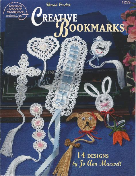 crochet cross bookmark pattern crochet patterns