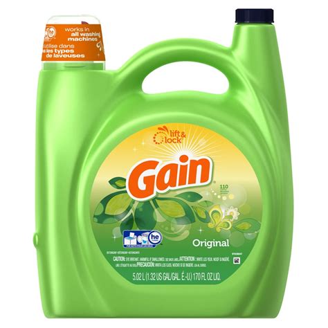 shop gain  fl oz original high efficiency laundry detergent  lowescom
