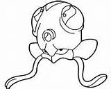 Tentacool Coloring Pages Pokemon Venusaur Tentacruel Seel sketch template