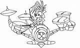 Manic Coloring Pages Sonic Underground Hedgehog Template sketch template