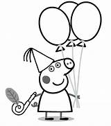 Peppa Pig Coloring Printable Pages sketch template