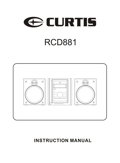 curtis rcd stereo system instruction manual manualslib