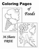 Unhealthy Foods sketch template