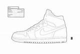 Sneakerhead Colorier Shoe Designlooter Schablonen Freshnessmag sketch template