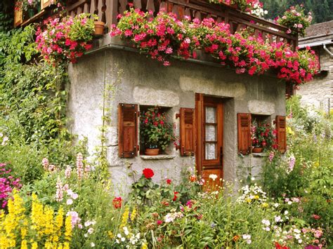lovely english cottage garden wallpaper  downloads