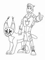 Kratts Wild Coloring Pages Printable Kids Kratt Creature Print Color Panther Martin Adventure Sheet Getdrawings Bestcoloringpagesforkids Getcolorings Popular Cartoons sketch template