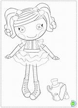 Coloring Pages La Lalaloopsy Loopsy Print Popular Library Clipart sketch template