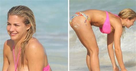 Lean Mean Smokin Machine Gemma Atkinson Twins Curves And Muscles In