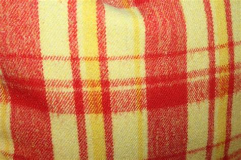 plaid pendleton wool blanket pillows pair for sale at 1stdibs