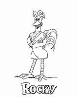 Chicken Run Coloring Pages Gromit Wallace Library Clipart Popular Coloriage sketch template