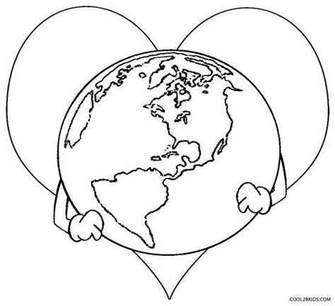 printable earth coloring pages  kids coolbkids educazione