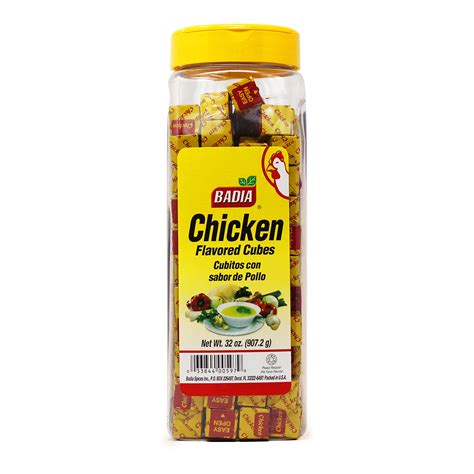 chicken bouillon powdered cubes  oz badia spices