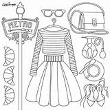 Coloring Pages Fashion Color Adult Adults Colortherapy Therapy App Colouring Printable Designer Iphone Ipad Myself Colored Try Using Fun So sketch template