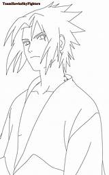 Sasuke Lineart Uchiha Heicho Ackerman sketch template