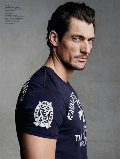 David Gandy Embraces Casual Styles For Lucky Brand’s April