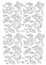 Fish Coloring Pages Little Color Water Pisces Print Worlds Adult Fishes Numerous Adults Printable Kids Lot Sea Dolphin Children Nggallery sketch template