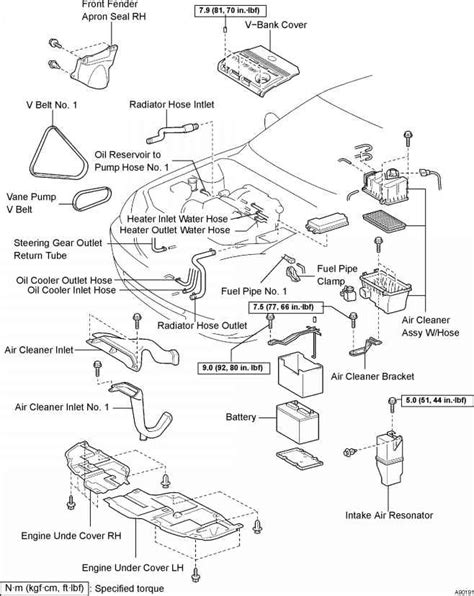 toyota camry engine parts diagram reviewmotorsco
