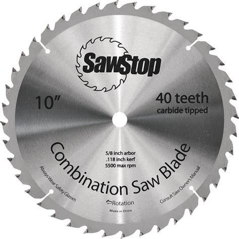 10 40 Tooth Combination Table Saw Blade At