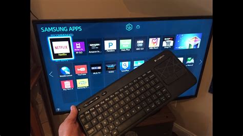 Samsung 50 Led Smart Tv With Keyboard By Logitech