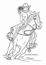 Cavalli Disegno Stampare Portalebambini Cavallo Ricalcare Animali Portale Disegnare Appaloosa sketch template