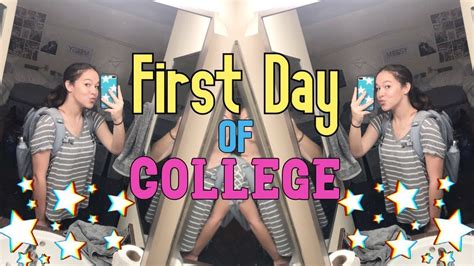 first day of college vlog florida state university youtube