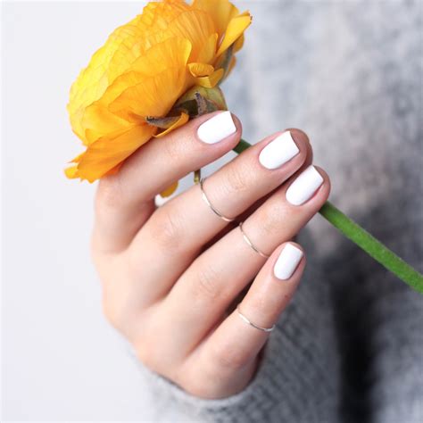 white nails  essie nailpolish   douglas easy diy scrub wedding makeup tutorial
