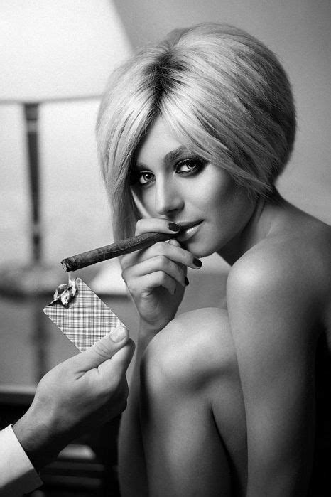 to me smoking is never sexy i don t like seeing men smoking cigars or women just yuck p